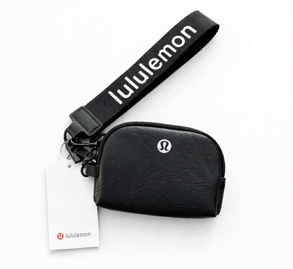 Vegan Leather Double Wristlet