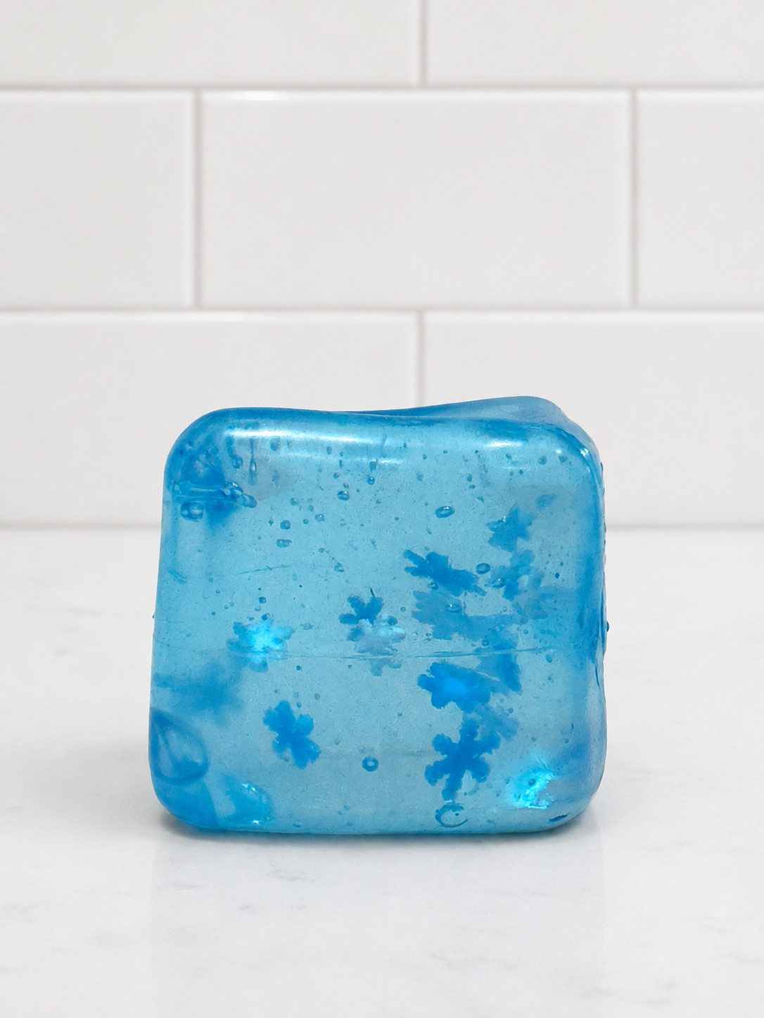 Snowflake Squish Cube