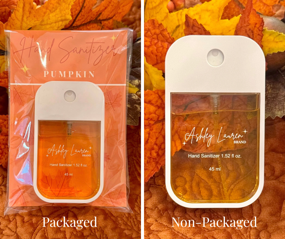 Fall Scents Hand Sanitizers