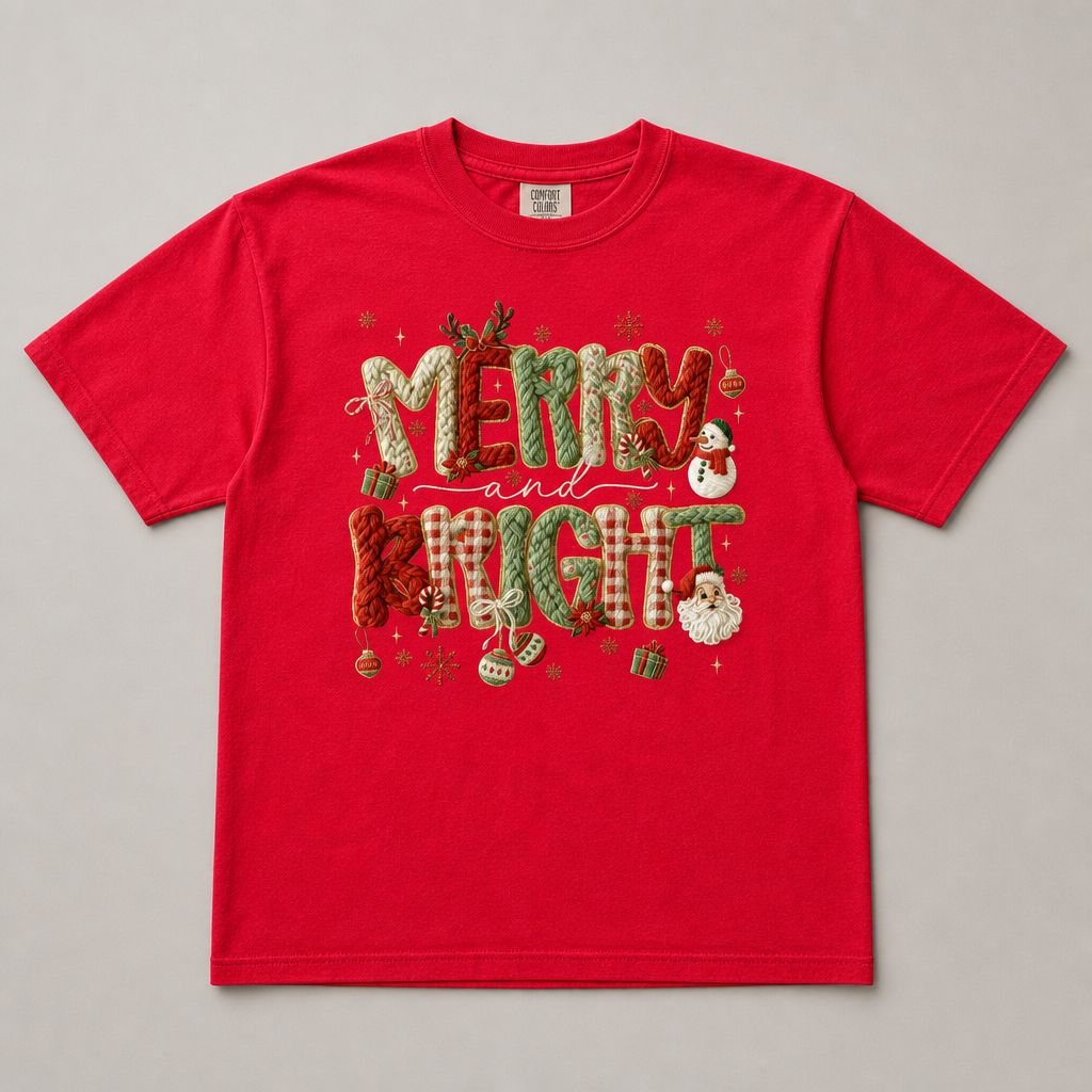 Merry and Bright Tee
