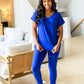Krisie V-Neck Lounge Set in Six Colors