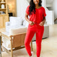 Krisie V-Neck Lounge Set in Six Colors