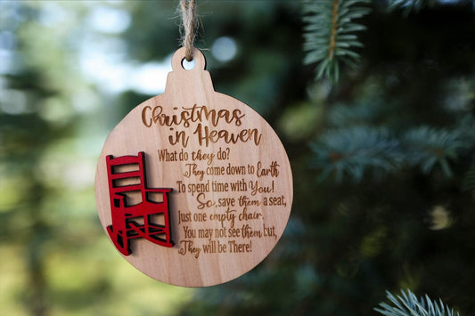 Christmas in Heaven Ornament