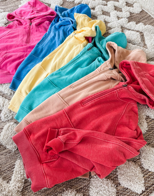 Half Zip Hoodies