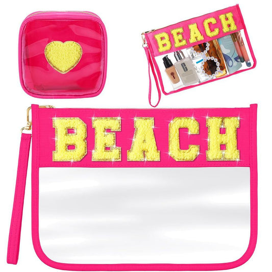Clear BEACH Pouch