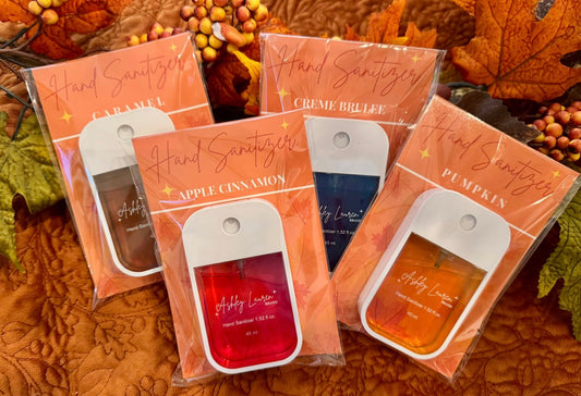Fall Scents Hand Sanitizers