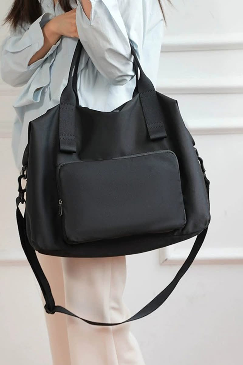 Packable Folding Duffle Tote Bag