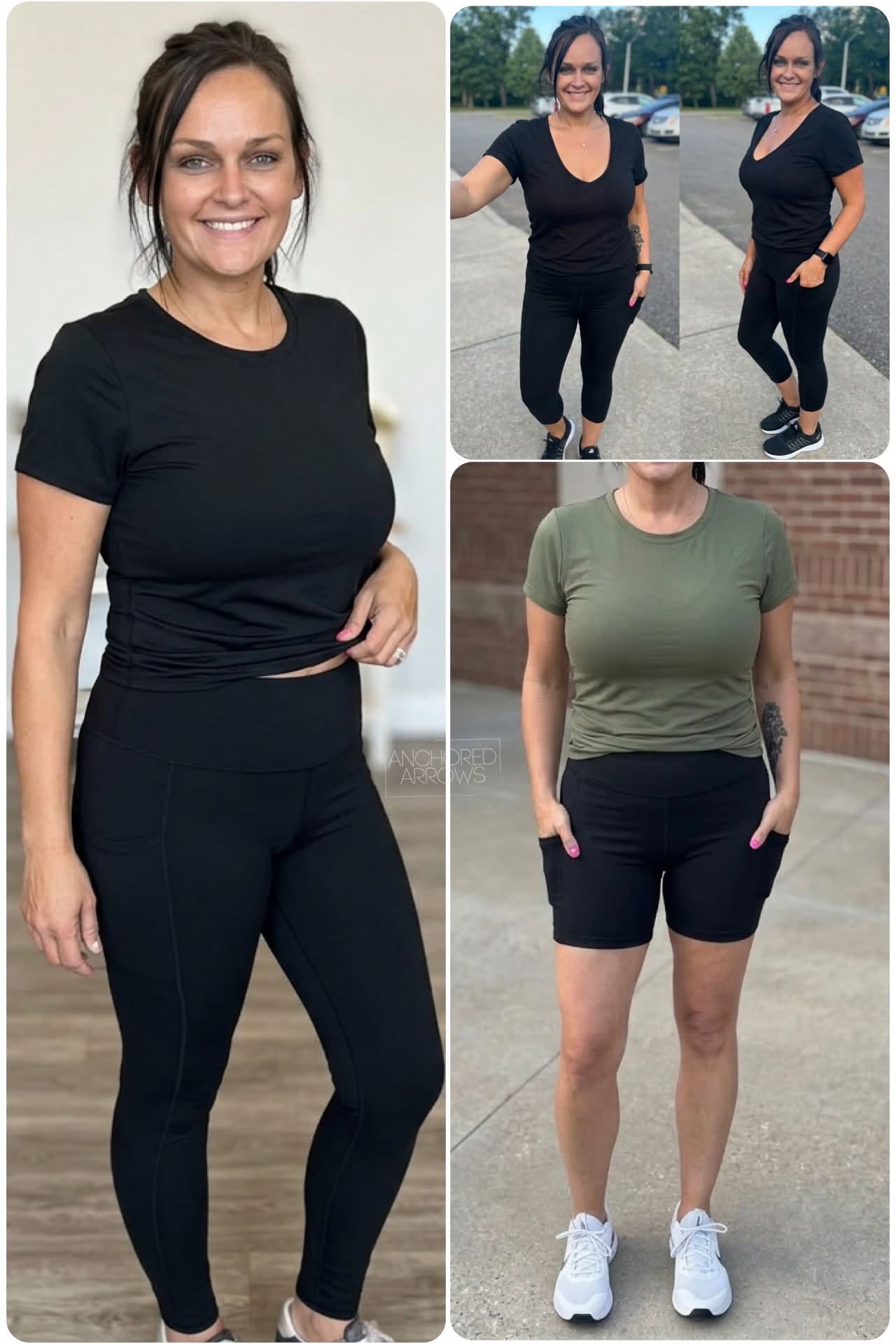 AA CAPRI LENGTH LEGGINGS