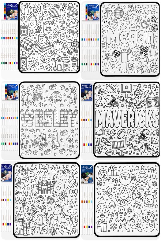 Coloring Blanket