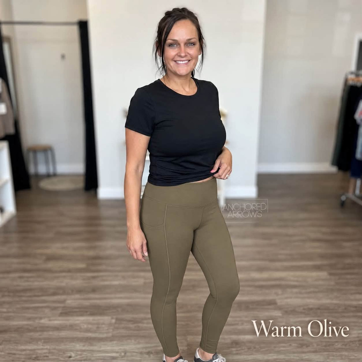 Warm Olive leggings