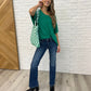 Basically Flowing Dolman Sleeve Top in Kelly Green