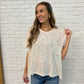 Basically Flowing Dolman Sleeve Top in Sand Beige