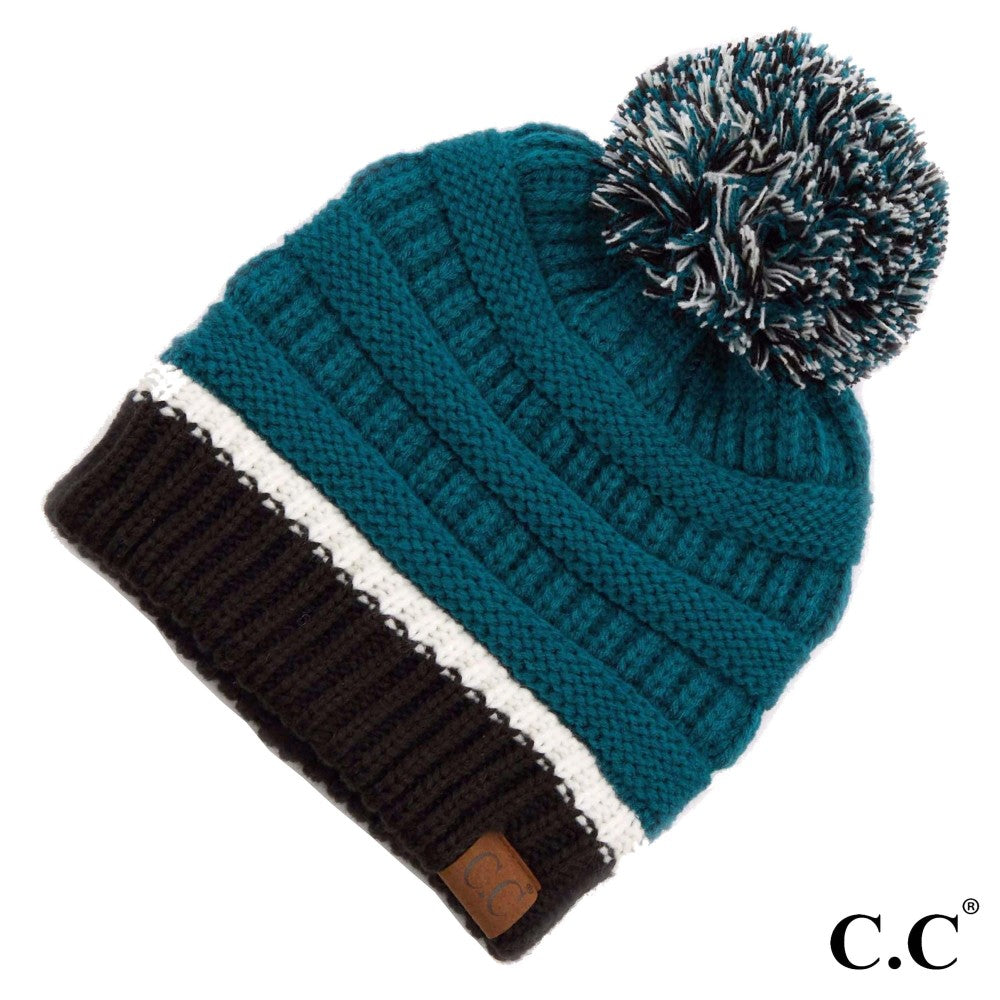 Game Day Pom Beanies