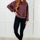 Beyond the Basics Pullover in Eggplant