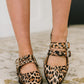 Catwalk Buckle Pointy Toe Flats