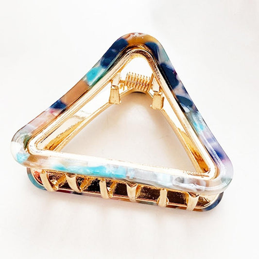 Acetate Triangle Claw Hair Clip