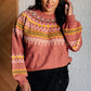 Cozy Chalet Fair Isle Sweater