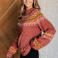 Cozy Chalet Fair Isle Sweater