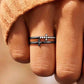 Double Cross Ring (Silver, Gold, Black)