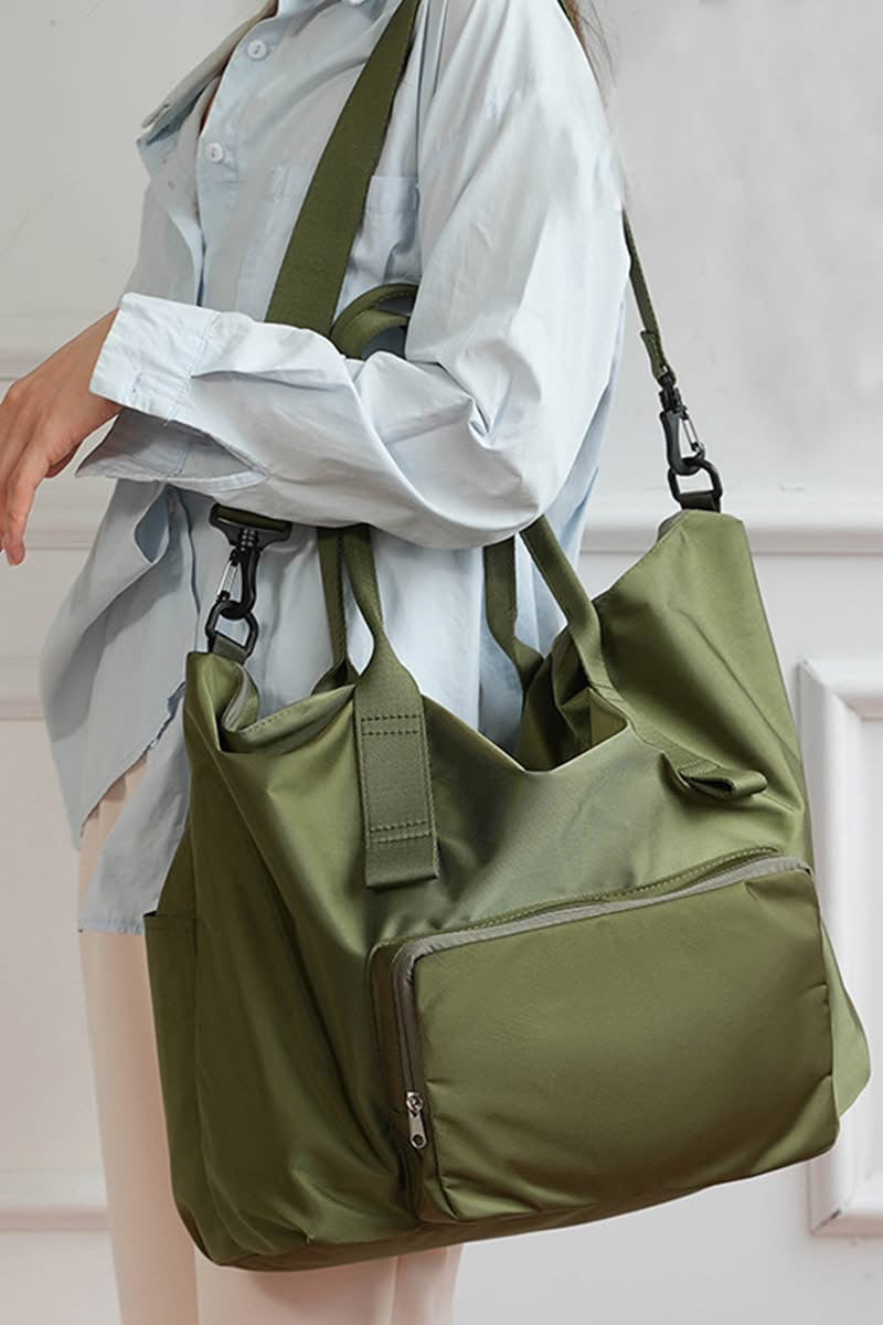 Packable Folding Duffle Tote Bag