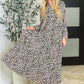 Fiercely Feminine Leopard Print Maxi Dress
