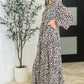 Fiercely Feminine Leopard Print Maxi Dress