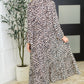 Fiercely Feminine Leopard Print Maxi Dress