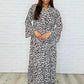 Fiercely Feminine Leopard Print Maxi Dress