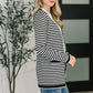 Finagle Your Way Striped Cardigan