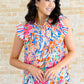 Get Out of Town Ruffle Sleeve Top -3/31/2025
