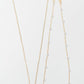 Heart of Gold Pendant Necklace Layered Set in Gold