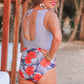 Saturday Surf Striped Swimsuit