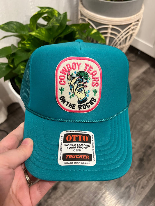 Cowboy Tears Trucker Patch Hat