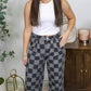 Checkered Denim Pants RTS