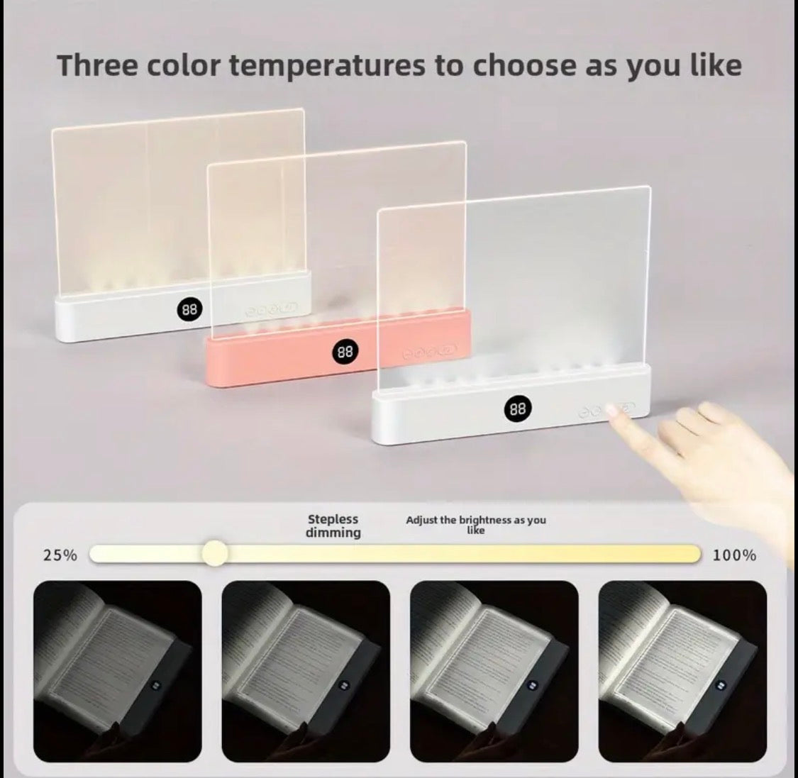 LED Flat Reading Light