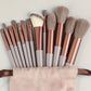 13 Pc Makeup Brush Set