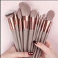 13 Pc Makeup Brush Set