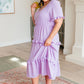 In My Carefree Era Tiered Ruffled Dress