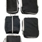 It Girl Travel Collection Suitcase Organizers In Black