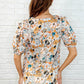 It's Intuitive Floral Blouse