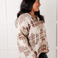 Just Going For It Aztec Hoodie