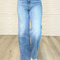Karis High Rise Vintage Wash Retro Wide Leg
