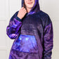 Kids Oversized Hoodie Blanket in Starry Sky