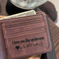 Laser Engraved Wallets