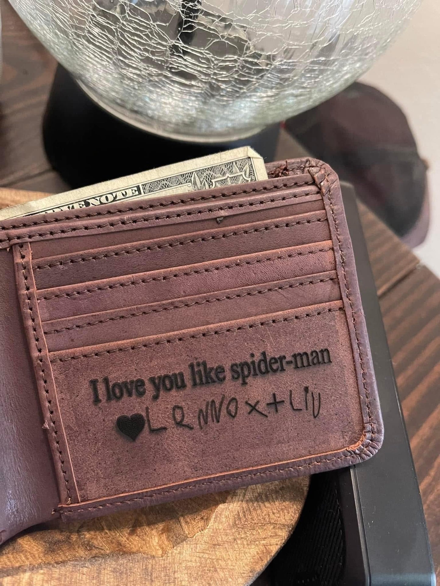 Laser Engraved Wallets