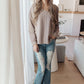 Less Conversation V-Neck Top
