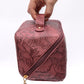 Life In Luxury Large Capacity Cosmetic Bag in Merlot