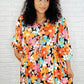 Little Bold V-Neck Knit Dress