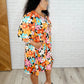 Little Bold V-Neck Knit Dress