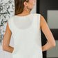 Loose Interpretation Tie Front Knit Vest